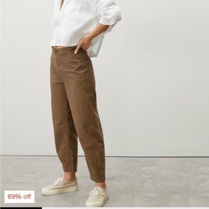 Everlane | The Fatique Barrel Pant | Brown | US size 12